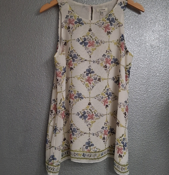 NWT Max Studio Floral Tunic Size M - Picture 7 of 14